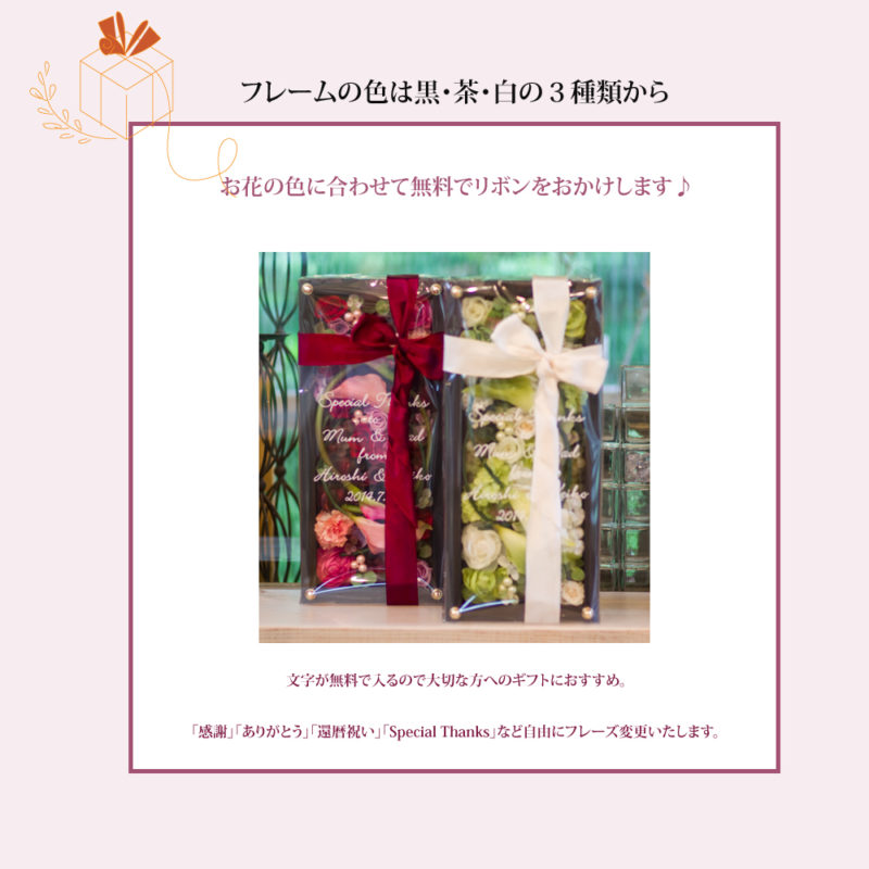 結婚式の贈呈プレゼント